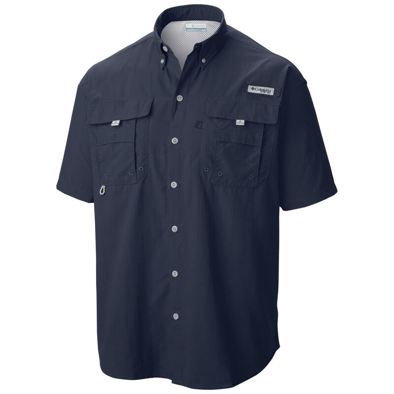 Columbia PFG Bahama II Short-Sleeve Shirt for Men - Collegiate Navy - M