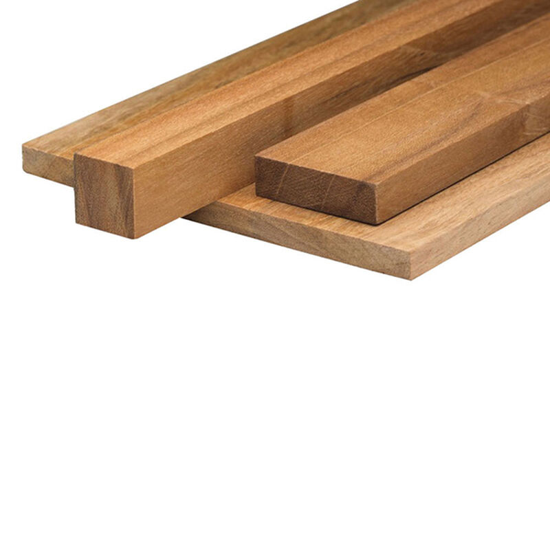 Teak Lumber, 1 3/4" x 7/8" x 48" image number 0