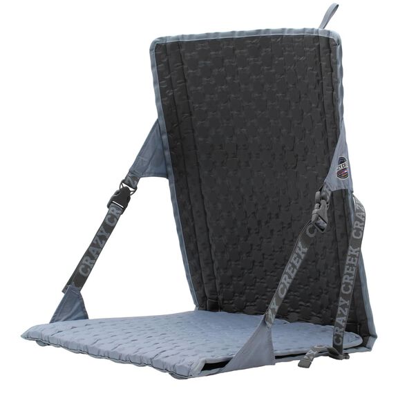 Crazy Creek HEX 2.0 PowerLounger for Day Hiking & Backpacking Trips, 250 LBS Weight Capacity, Adjustable Straps, Compact Design, Water-Resistant, Cobalt/Slate image number 3