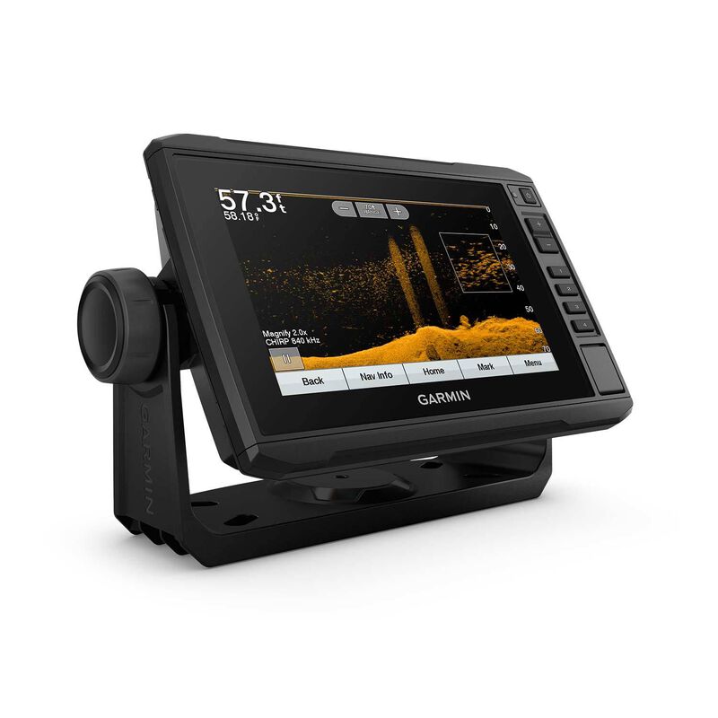 GARMIN ECHOMAP™ UHD 73cv Chartplotter/Fishfinder Combo with GT24