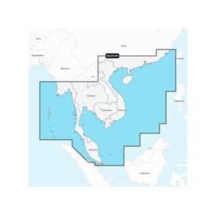 Navionics+ AE020R South China and Andaman Seas, Electronic Chart
