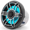 M6-880X-S-GmTi-i 8.8" Marine Coaxial Speakers, Gunmetal and Titanium Sport Grilles with RGB LED Lighting image number 3