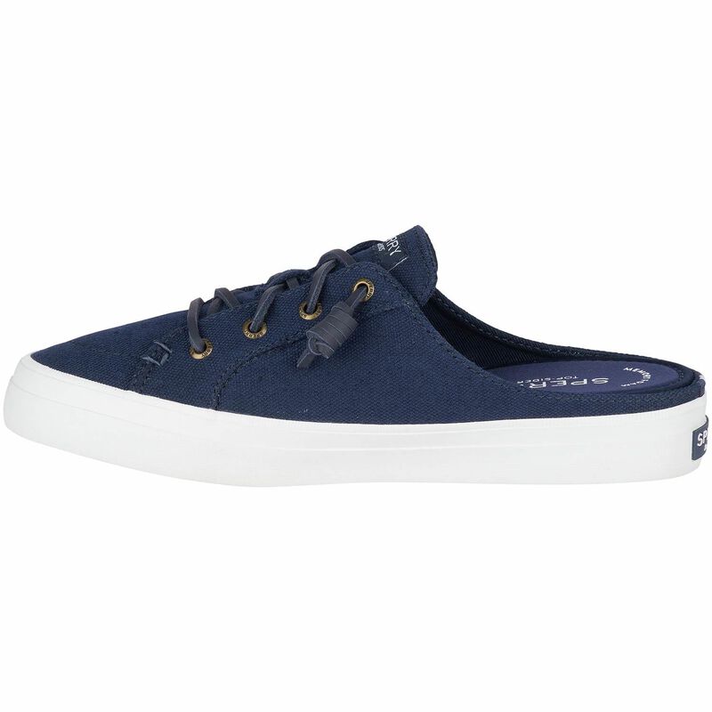 Women's Crest Vibe Mule Canvas Sneakers image number 3