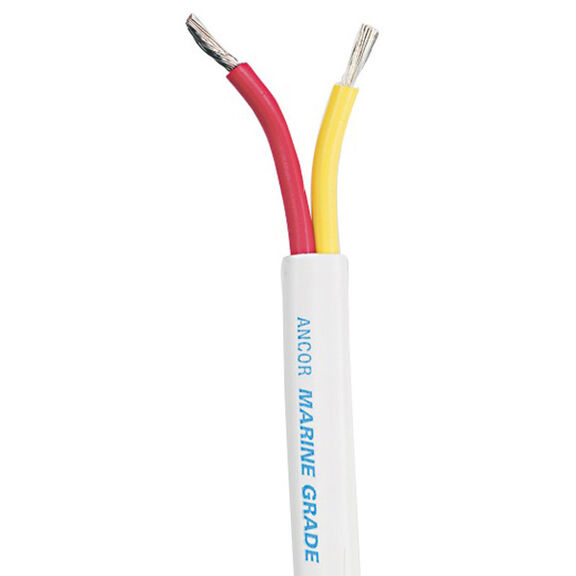 Flat Safety Duplex Cable by the Foot image number 0