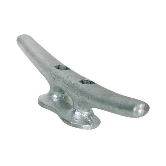 8" X 1 5/8" Dock Cleat, Galvanized Steel image number 0