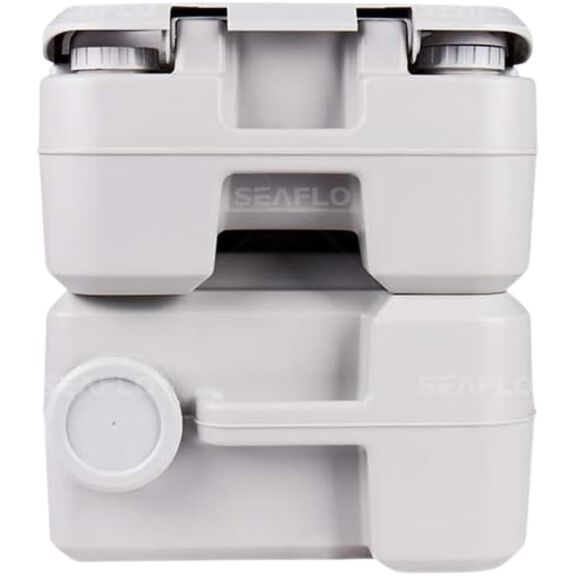 SEAFLO 5.3 Gallon Portable Toilet White image number 5