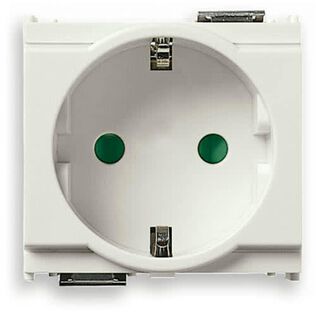Vimar Idea Double Pole Switch 16AX 250V - Black