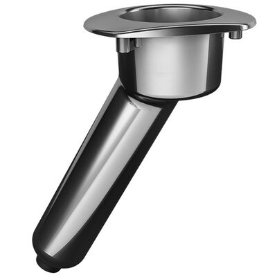 30° Oval Stainless Steel Combination Rod & Cup Holder
