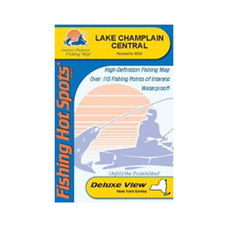 Lake Champlain, Central (South Hero to Cedar Beach), NY, Fishing Chart image number 0