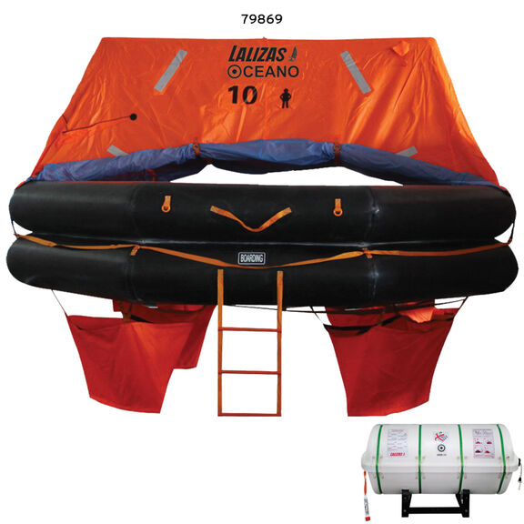 Liferaft SOLAS OCEANO, Throw Over-board image number 1