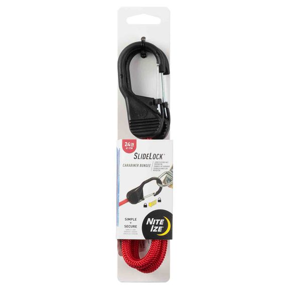 SlideLock&reg; Carabiner Bungee, 24" image number 1
