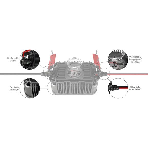 Noco Genius UltraSafe Industrial Battery Charger with Repair Mode and Reverse Polarity Protection, 40 Amp, 24V image number 4