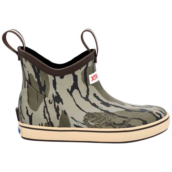 Kids' Mossy Oak&reg; Bottomland Ankle Deck Boots image number 1