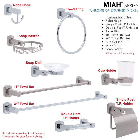 Miah Towel Ring Brushed Nickel image number 5