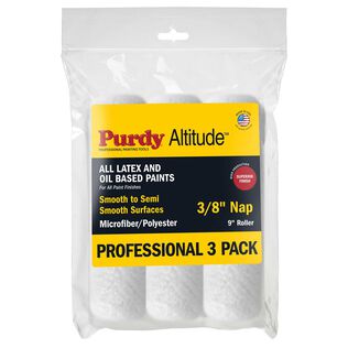 Altitude Paint Roller, 9" x 3/8", 3-Pack