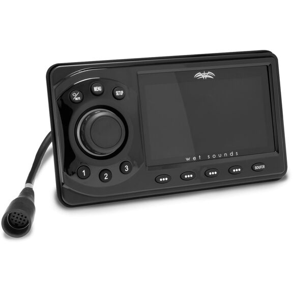 Wet Sounds MC-MD-2 Secondary Full-Color LCD Display for WS-MC-1 Marine Media Center image number 0