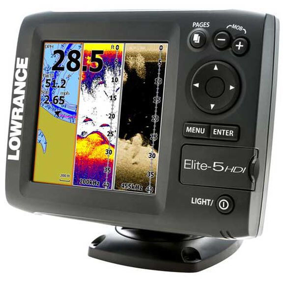Elite-5 HDI Gold Fishfinder/Chartplotters image number 0