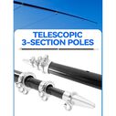 BLUEWING Carbon Fiber Outrigger Poles 22ft, 2 Pack image number 3
