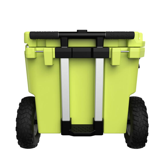 RollR 30 Quart Wheeled Hard Cooler with Telescopic Handle, Matcha image number 8