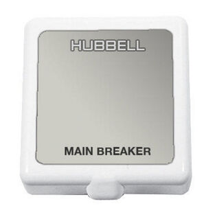 Hubbell Circuit Breaker Inlet  Cover, Non-Metallic