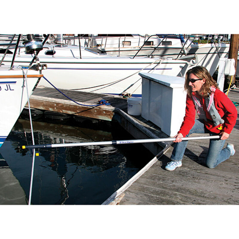 Floating and Telescoping Boat Hook, 53" to 8' image number 1