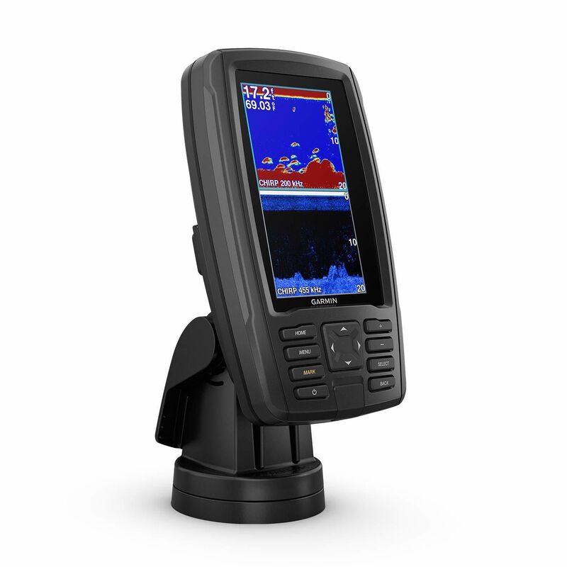 ECHOMAP™ Plus g3 43cv Fishfinder/Chartplotter Combo with GT20 Transducer and US LakeVü HD Charts image number 1