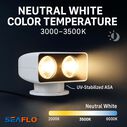 SEAFLO 03 Series 100W Remote Control Halogen Boat Searchlight, White image number 9