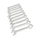 10 Piece SAE Midget Combination Wrench Set image number 0