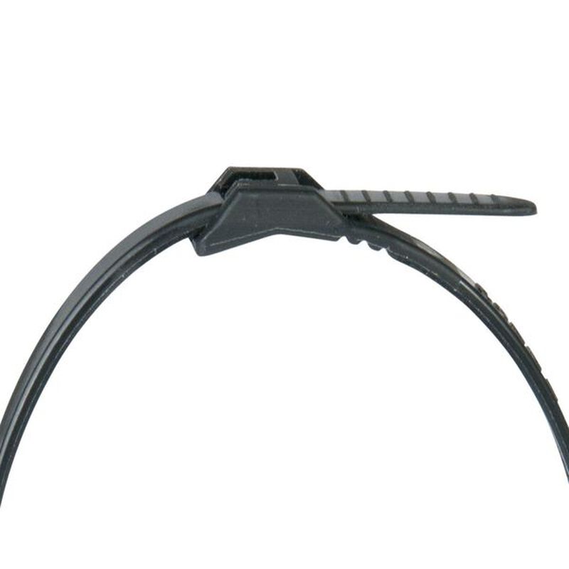 11" Low-Profile Hose Cable Ties, 20-Pack image number 1