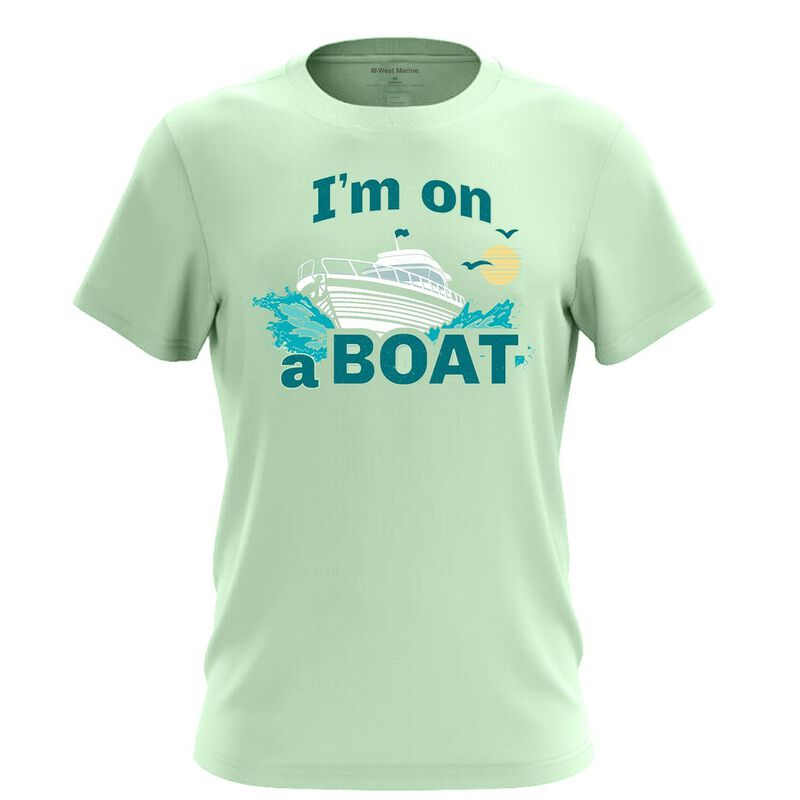 WEST MARINE Men's I'm On A Boat Shirt West Marine
