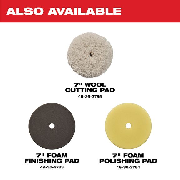 M18 FUEL&trade; 7&rdquo; Variable Speed Polisher image number 8