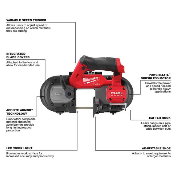 M12 FUEL&trade; Compact Band Saw image number 1