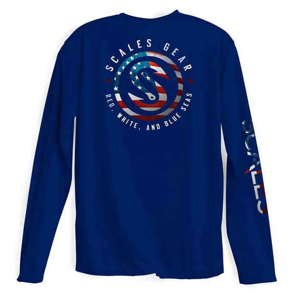 Men's Blue Seas Performance Shirt image number 0