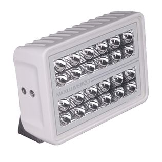Maxillume h120 Trunnion Mount LED Floodlight, 12,000 Lumen, White Dimming, White Housing