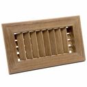 Teak Air Conditioning Vent, 9 3/4" x 5 3/4" image number 0
