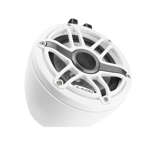 M6-650VEX-Gw-S-GwGw 6.5" Coaxial Speakers, Gloss White Sport Grille image number 3