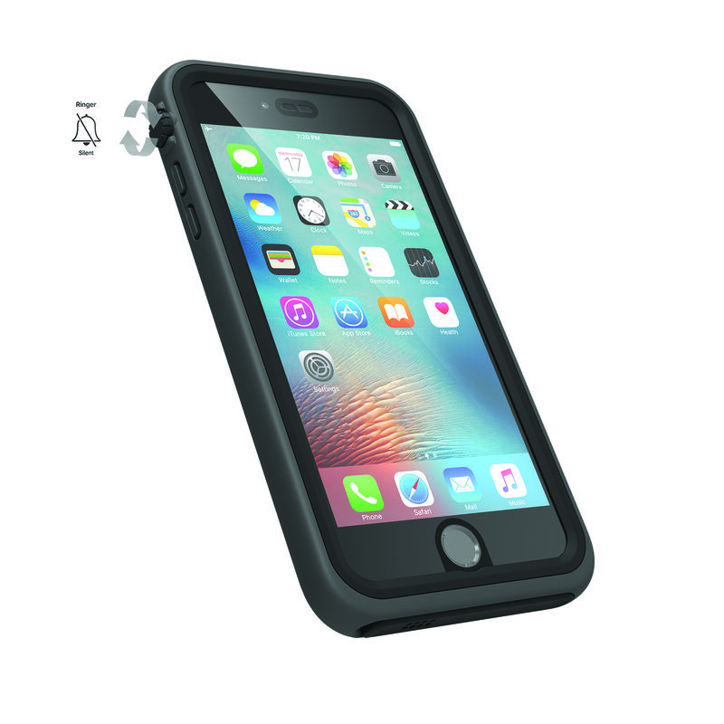 Waterproof Case for iPhone 6S, Black and Space Gray image number 2