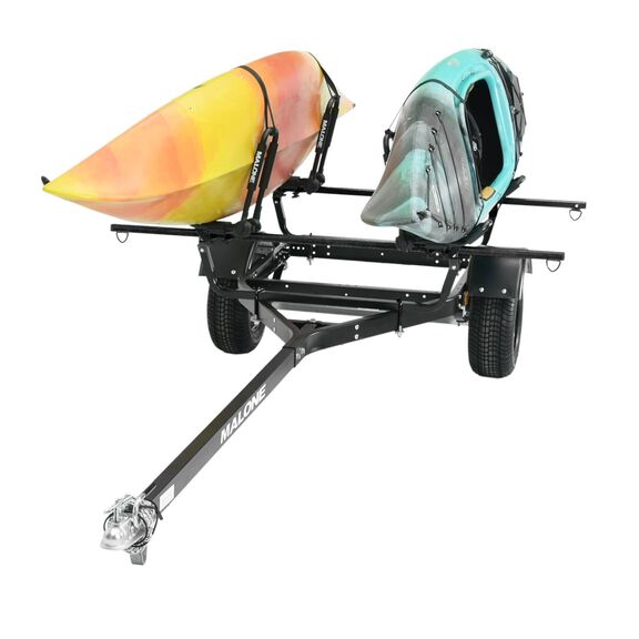 MicroSport Off-Road 2 Kayak Trailer Package (2 Sets FoldAway-J, Spare Tire) image number 5