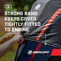 Mercury 8M0228502 40hp FourStroke Outboard Vented Splash Cover image number 2