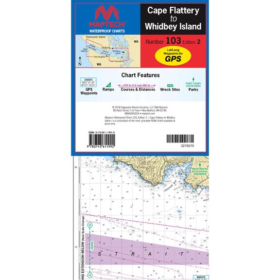 WPC103-02WMDS Cape Flattery to Whidbey Island,2nd Edition image number 0