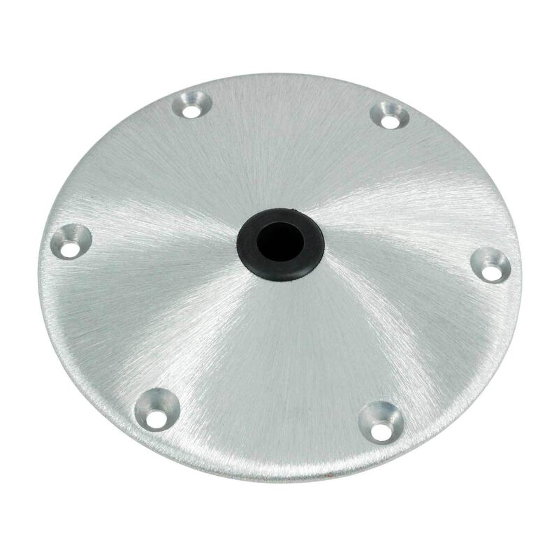 SPRINGFIELD 8" Round Aluminum KingPin™ Base, Satin Finish West Marine