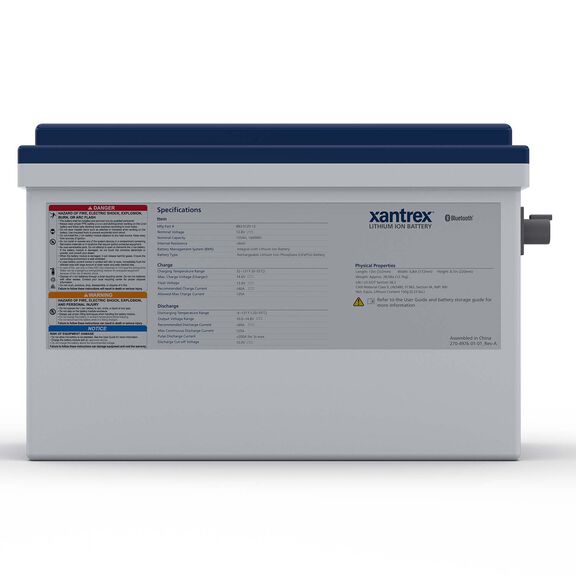 Group 31 Lithium-Ion Iron Phosphate (LiFePO4) Battery, 125 Amp Hours image number 1