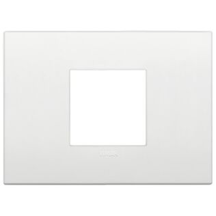 Vimar Arke 1-Module Classic Cover Plate, Technopolymer, White (Variant .74)