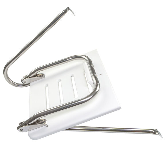Poly Swim Platform with Ladder and Mounting Hardware for Boats with Outboard Motor image number 3