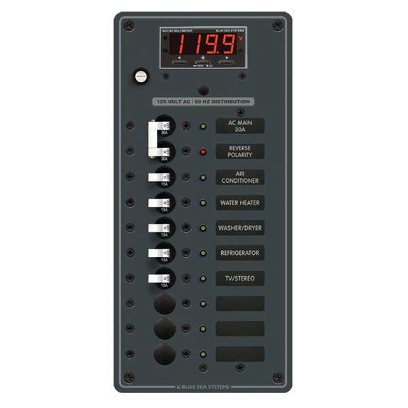 AC Electrical Distribution Panel, AC Main + 8 Positions image number 0