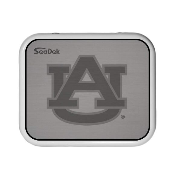 SeaDek Cooler Pad - Collegiate Collection - Fits YETI Roadie 24 - Storm Gray / Black, Auburn University image number 0