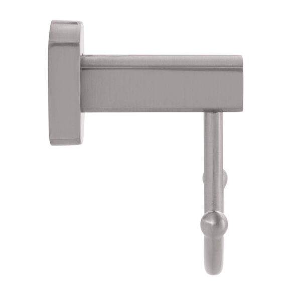 Miah Robe Hook Brushed Nickel image number 1