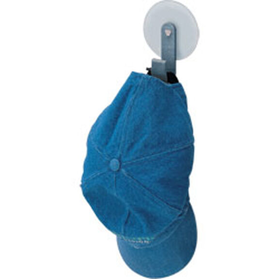 Two White Suction Hooks image number 0