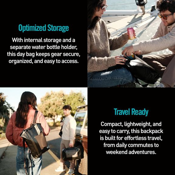 Seeker Collection Waterproof Dry Backpack IP67 12L image number 5