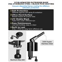 BLUEWING 2-Pack Bluewater Outrigger Base Black - Blue Marlin 98 image number 1